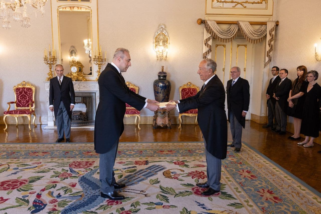 Apresentação de Cartas Credenciais ao Presidente da República Portuguesa